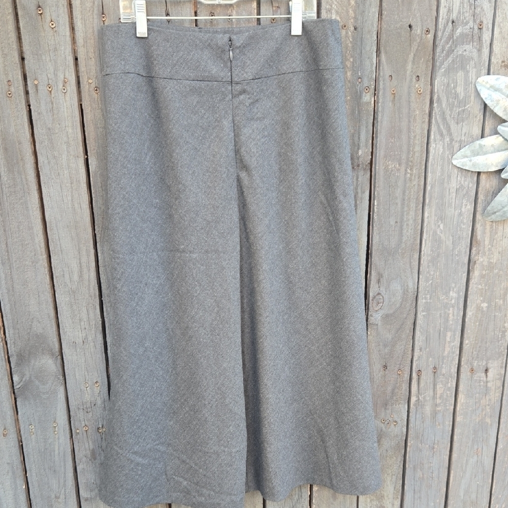 Talbots women  blend 2- piece suits Classic Gray skirt  A-line - Picture 10 of 14